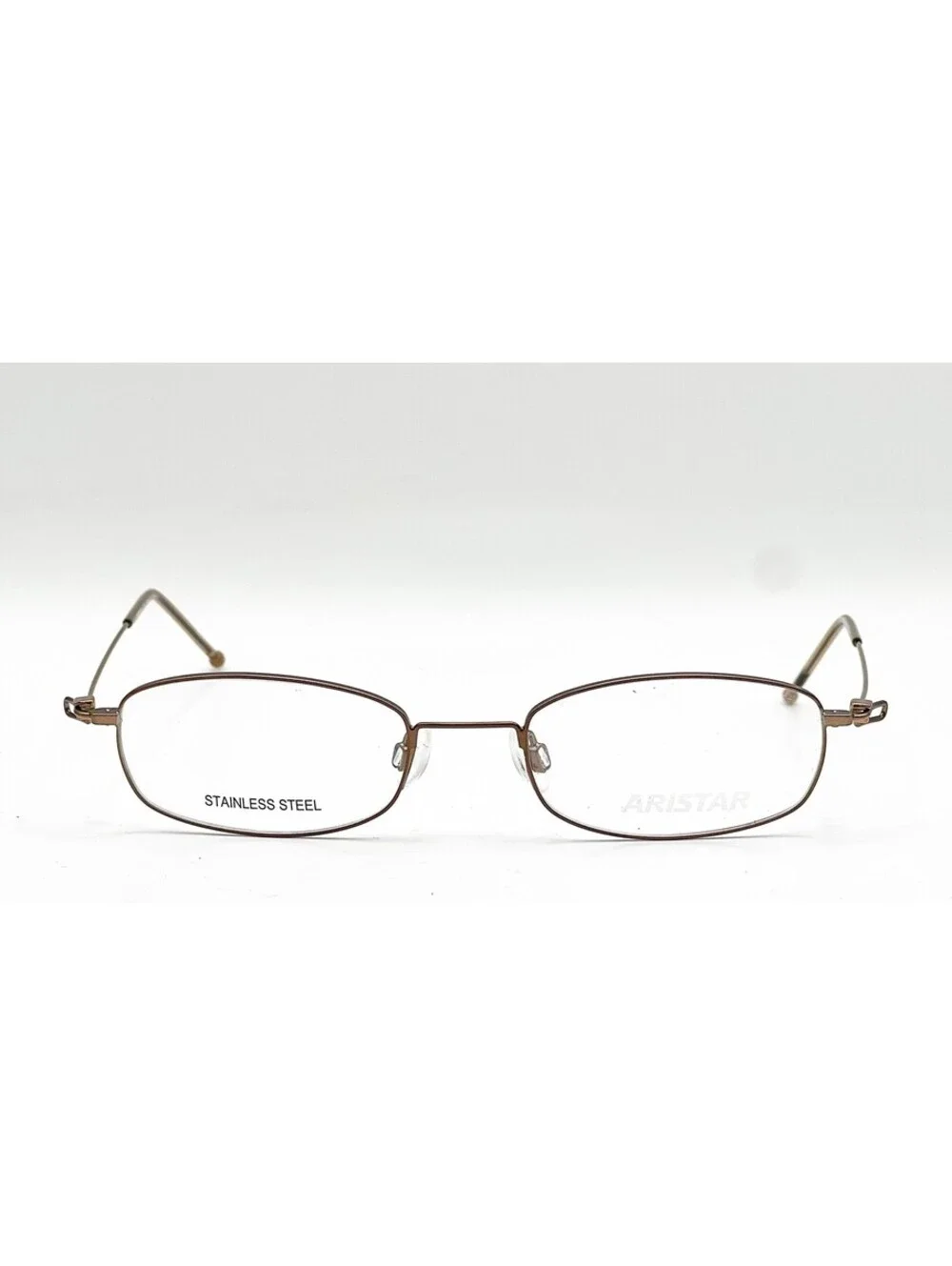 Aristar Ar17262 535 Brown Authentic Eyeglasses 52-19-140